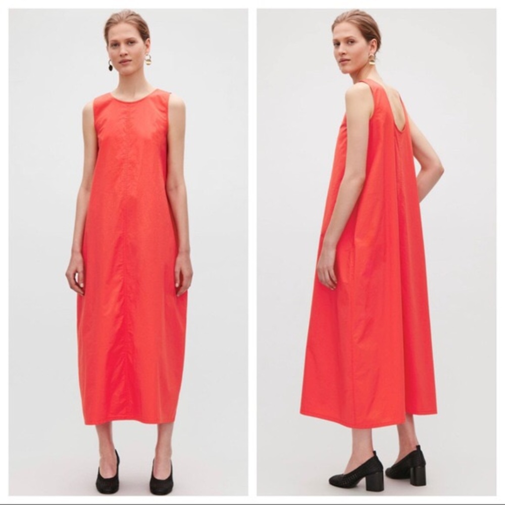 NWT 10 COS sleeveless maxi balloon dress